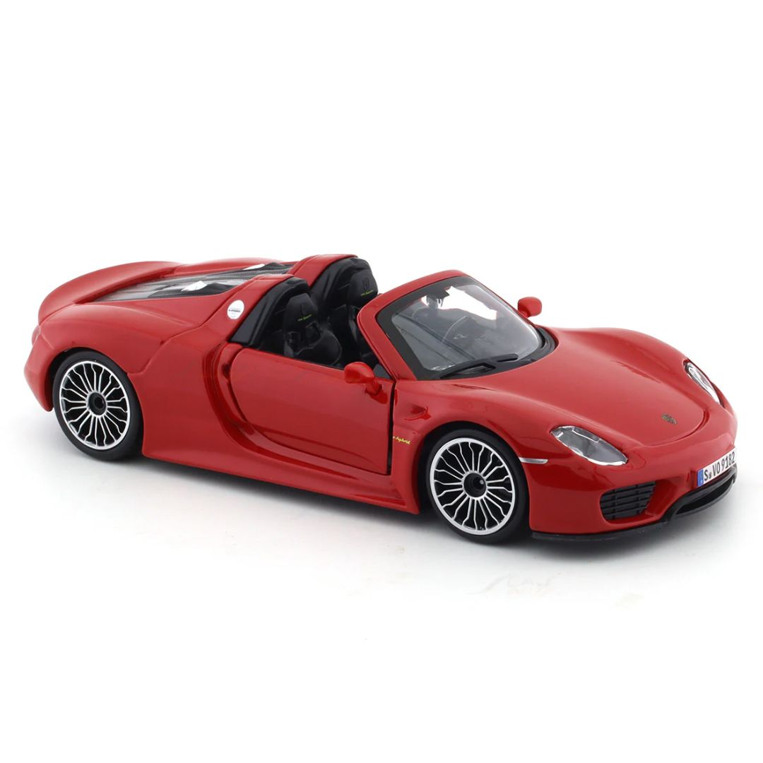 Porsche 918 Spyder Diecast 1:24 Bburago licensed diecast Scale Model car -Bburago - India - www.superherotoystore.com