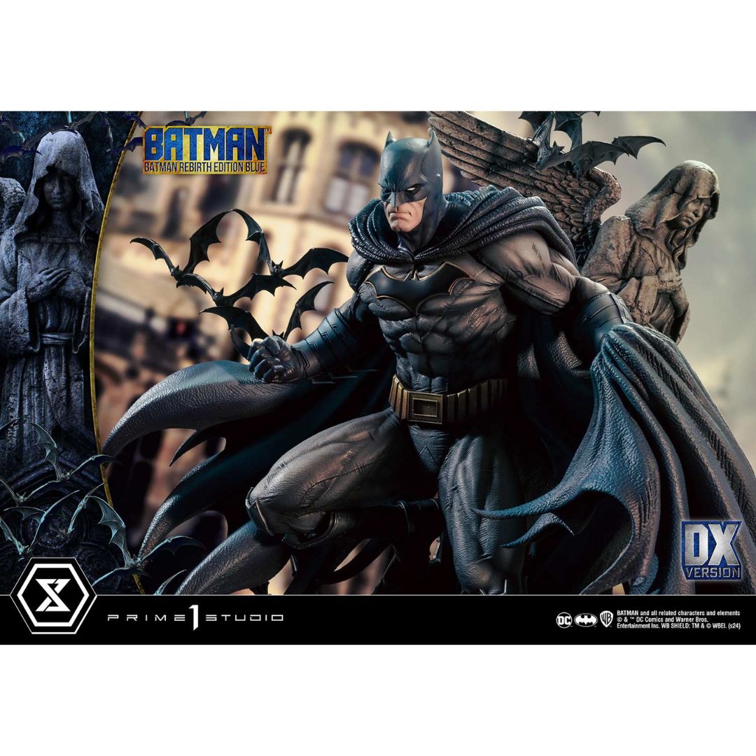 Batman Rebirth Edition (Blue) Dx Bonus Version By Prime1 Studios -Prime 1 Studio - India - www.superherotoystore.com