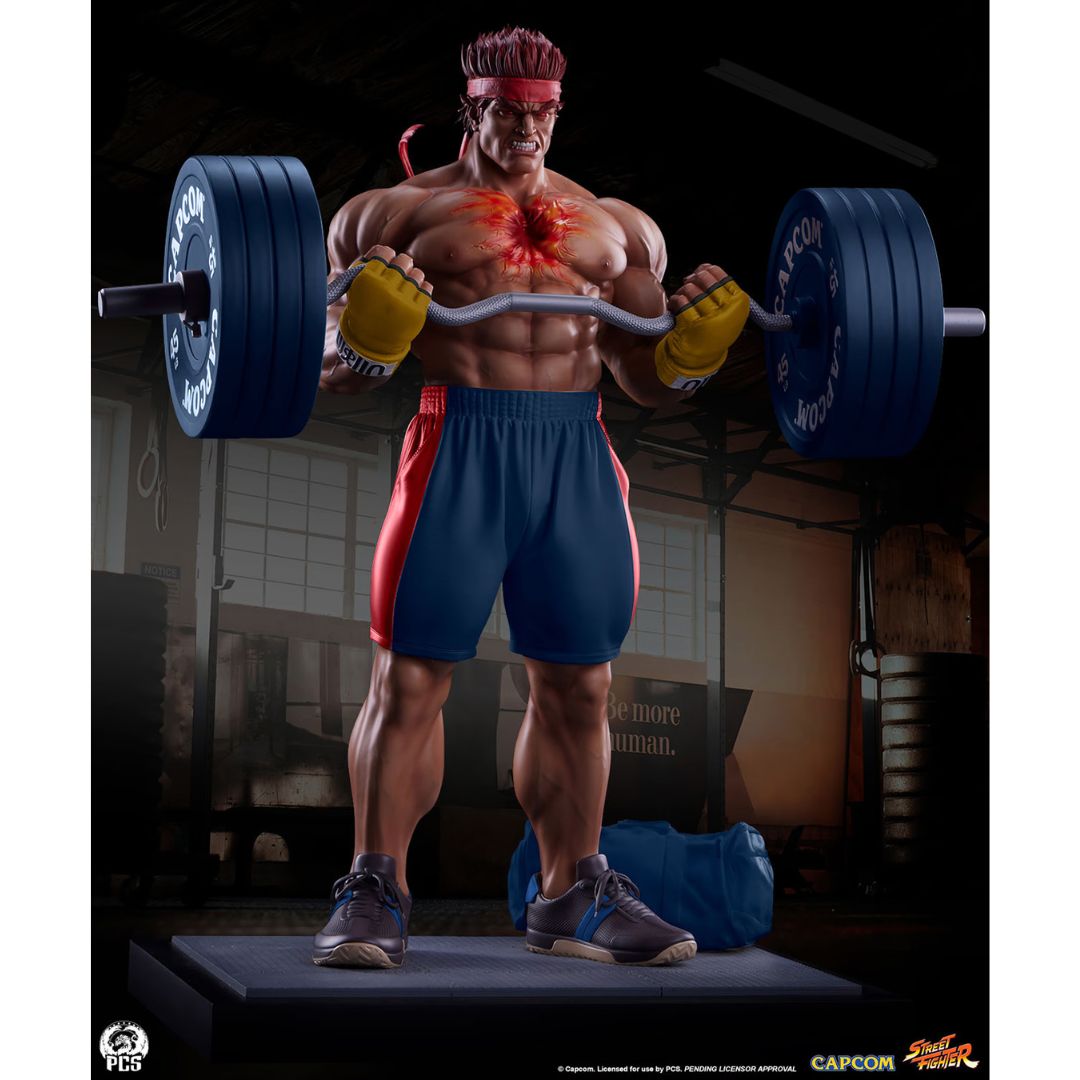 Street Fighter Evil Ryu Powerlifting Prem Series Statue By Pcs Collectibles -PCS Collectibles - India - www.superherotoystore.com