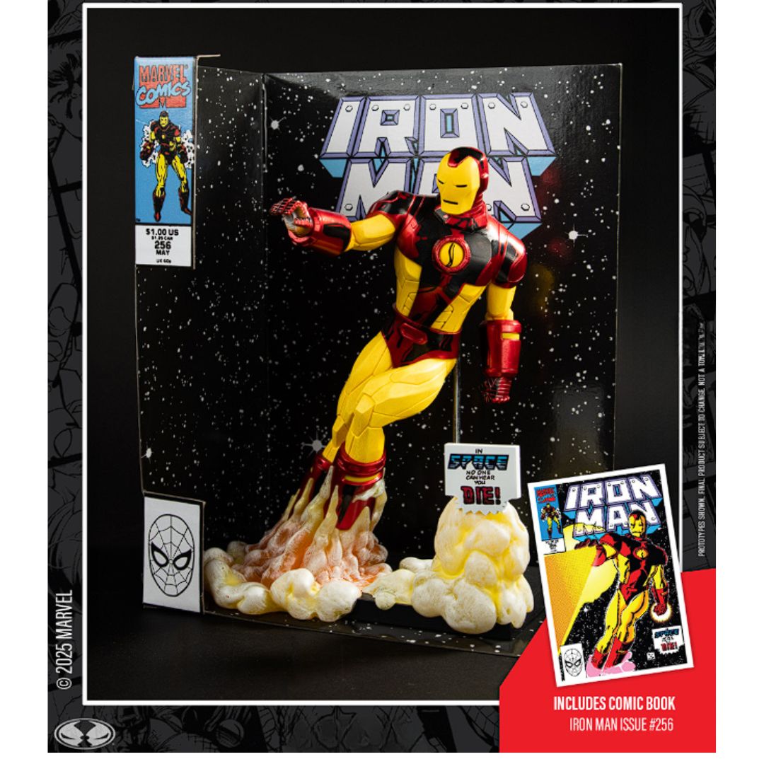 MARVEL COLLECTION 1:6TH WV4 - IRON MAN (IRON MAN #256)