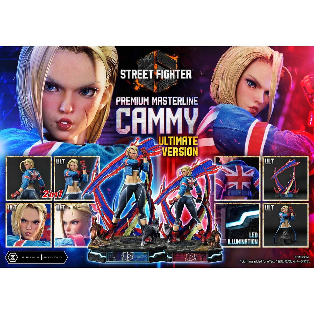 Street Fighter 6 Cammy Ultimate Bonus Version Statue By Prime 1 Studios -Prime 1 Studio - India - www.superherotoystore.com