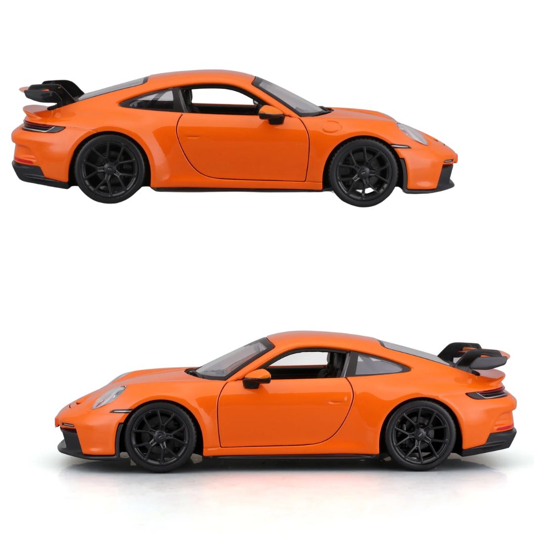 2022 Orange Porsche 911 GT3 1:24 Scale Die-Cast Car by Bburago -Bburago - India - www.superherotoystore.com