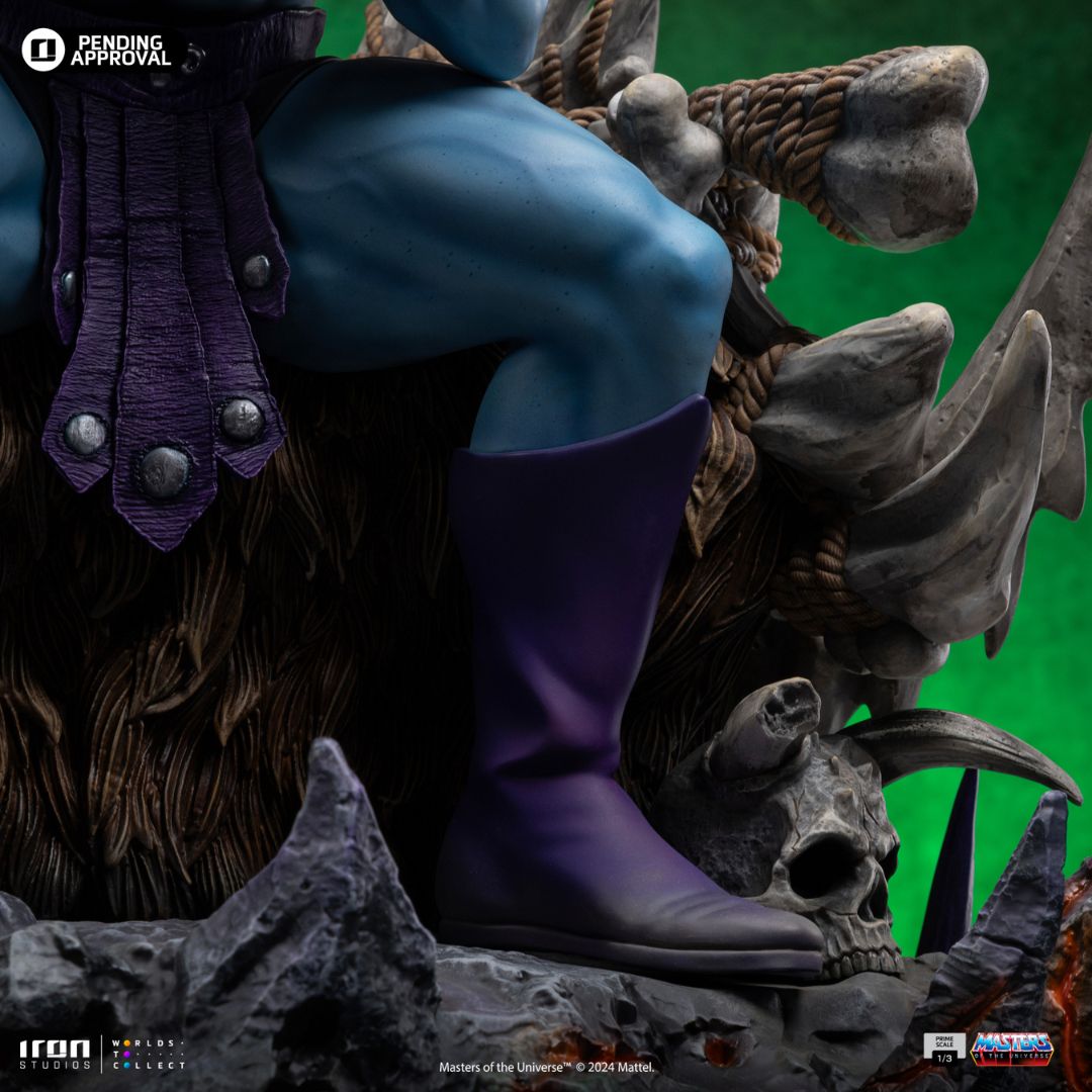 Skeletor (10Th Anniversary) - Masters Of The Universe - Prime Scale Statue By Iron Studios -Iron Studios - India - www.superherotoystore.com