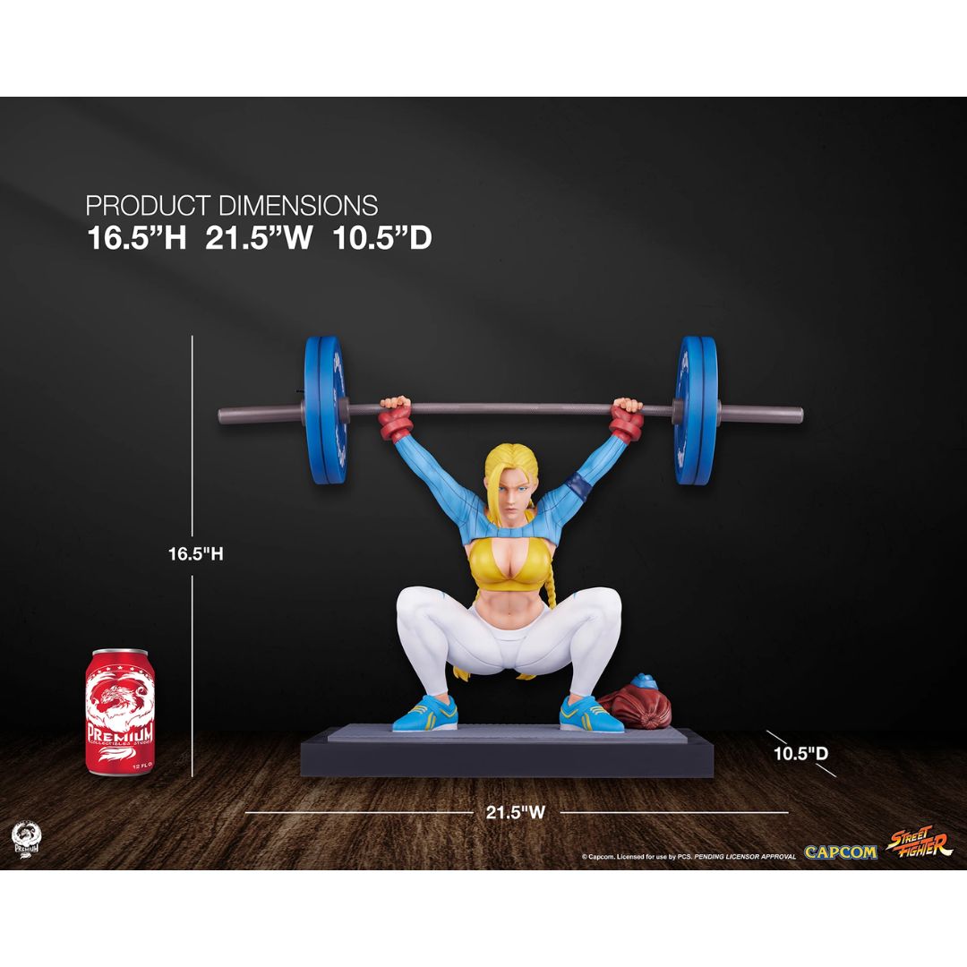 Cammy: Powerlifting (Alpha Edition) Statue by PCS Collectibles -PCS Studios - India - www.superherotoystore.com