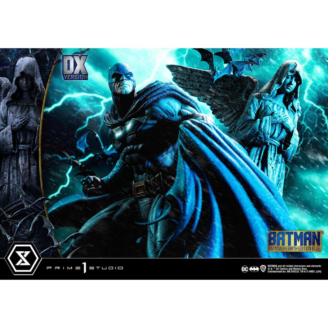 Batman Rebirth Edition (Blue) Dx Bonus Version By Prime1 Studios -Prime 1 Studio - India - www.superherotoystore.com