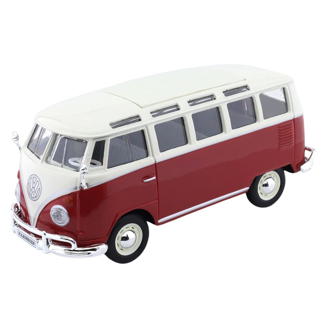 Volkswagen Van 'Samba' Bus 1:24 Scale Die-Cast Car by Bburago -Bburago - India - www.superherotoystore.com