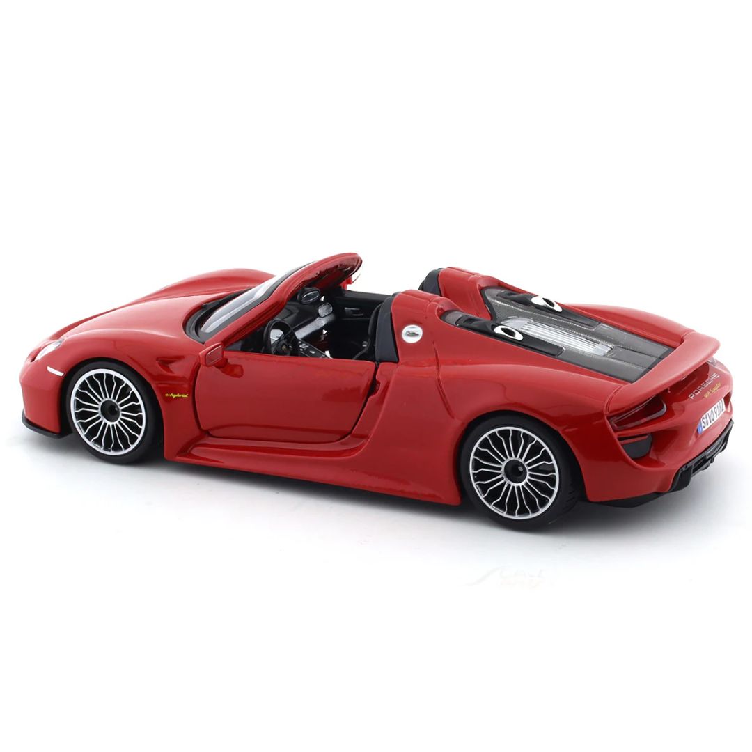 Porsche 918 Spyder Diecast 1:24 Bburago licensed diecast Scale Model car -Bburago - India - www.superherotoystore.com