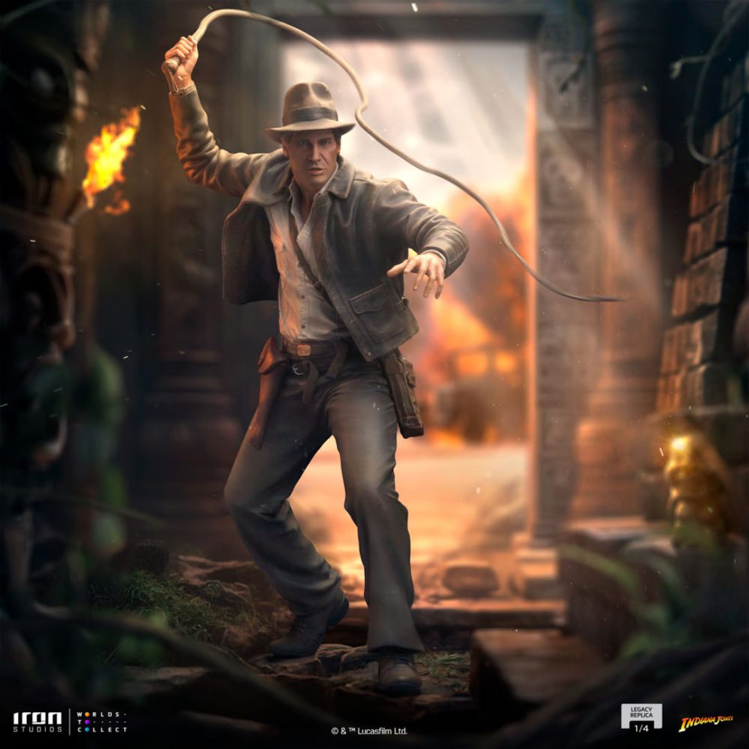 Indiana Jones Legacy Replica Statue By Iron Studios -Iron Studios - India - www.superherotoystore.com