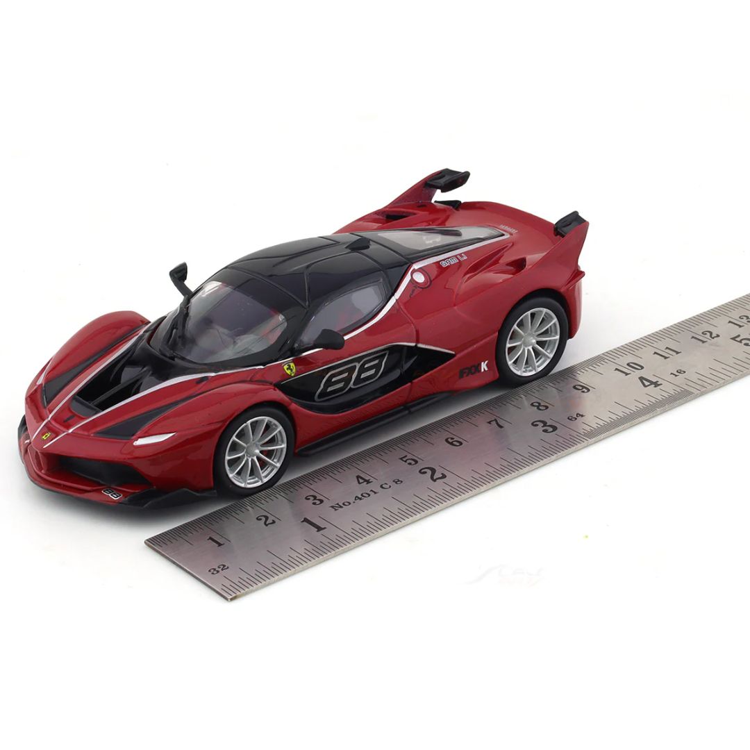 Red Ferrari FXX K 1:43 Scale Die-Cast car by Bburago -Bburago - India - www.superherotoystore.com