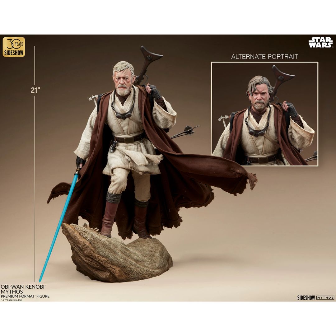 Obi-Wan Kenobi Mythos Premium Format Statue By Sideshow Collectibles -Sideshow Collectibles - India - www.superherotoystore.com