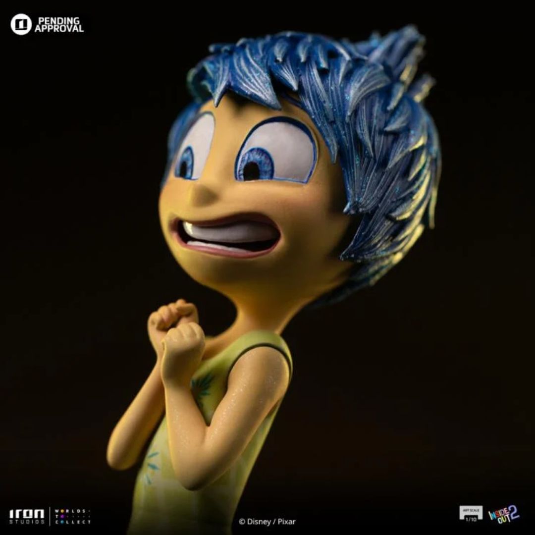 Joy - Inside Out 2 Statue By Iron Studios -Iron Studios - India - www.superherotoystore.com