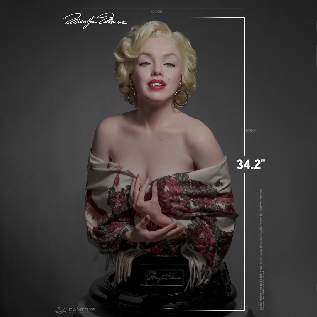 Marilyn Monroe Life-Size Bust -Sideshow Collectibles - India - www.superherotoystore.com