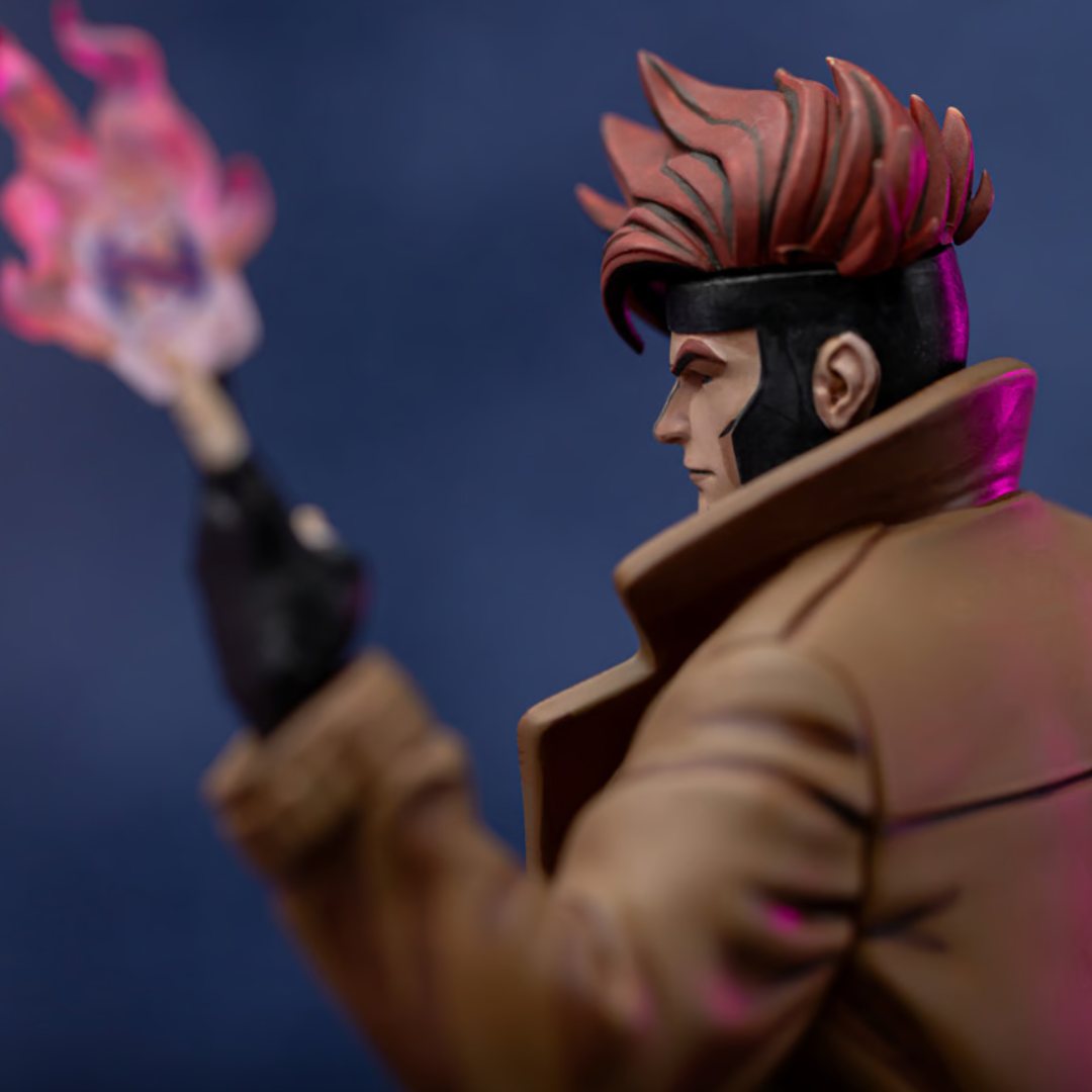 X-Men 97 Gambit 1:10 Art Scale Limited Edition Statue by Iron Studios -Iron Studios - India - www.superherotoystore.com