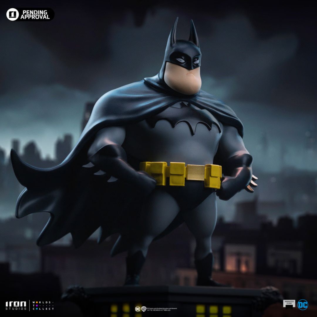 Batman Animated Icons Statue By Iron Studios -Iron Studios - India - www.superherotoystore.com