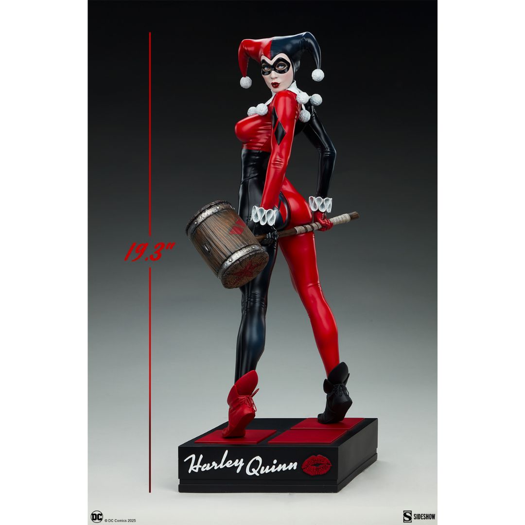 Harley Quinn Premium Format Figure By Sideshow -Sideshow Collectibles - India - www.superherotoystore.com