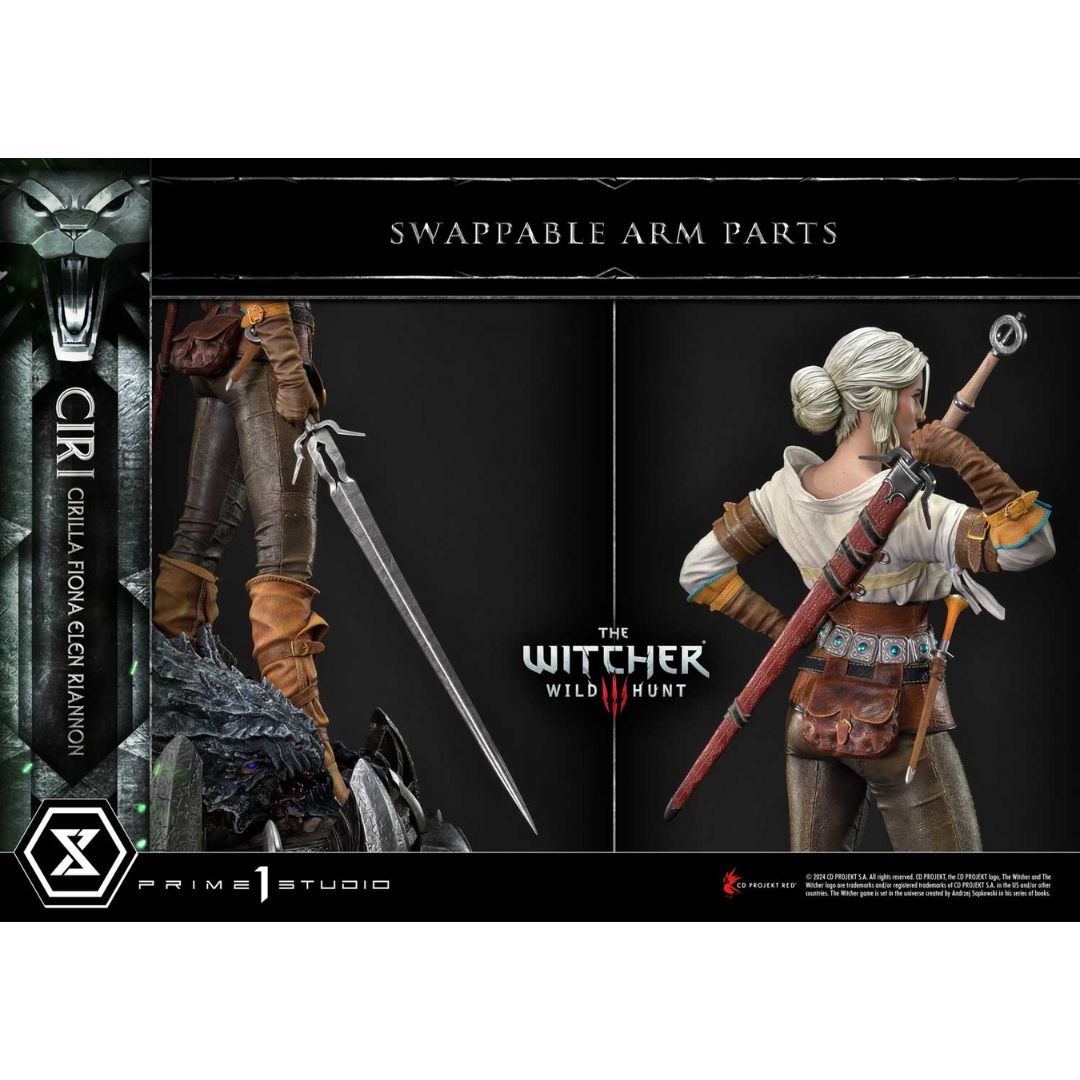 The Witcher 3: Wild Hunt Ciri Fiona Elen RiannonBonus Version -Prime 1 Studio - India - www.superherotoystore.com