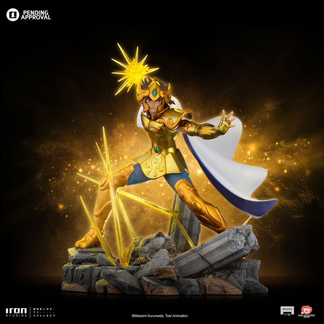 Leo Aiolia Statue By Iron Studios -Iron Studios - India - www.superherotoystore.com