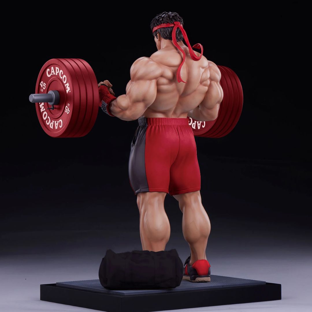 Ryu: Powerlifting Statue By Pcs Collectibles -PCS Collectibles - India - www.superherotoystore.com