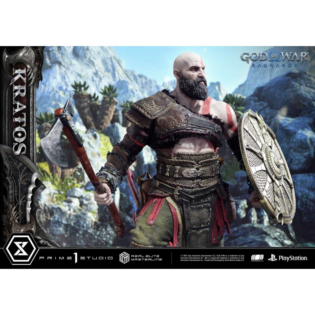 God Of War: Ragnarok Kratos Ultimate Bonus Version Statue By Prime1 Studios -Prime 1 Studio - India - www.superherotoystore.com