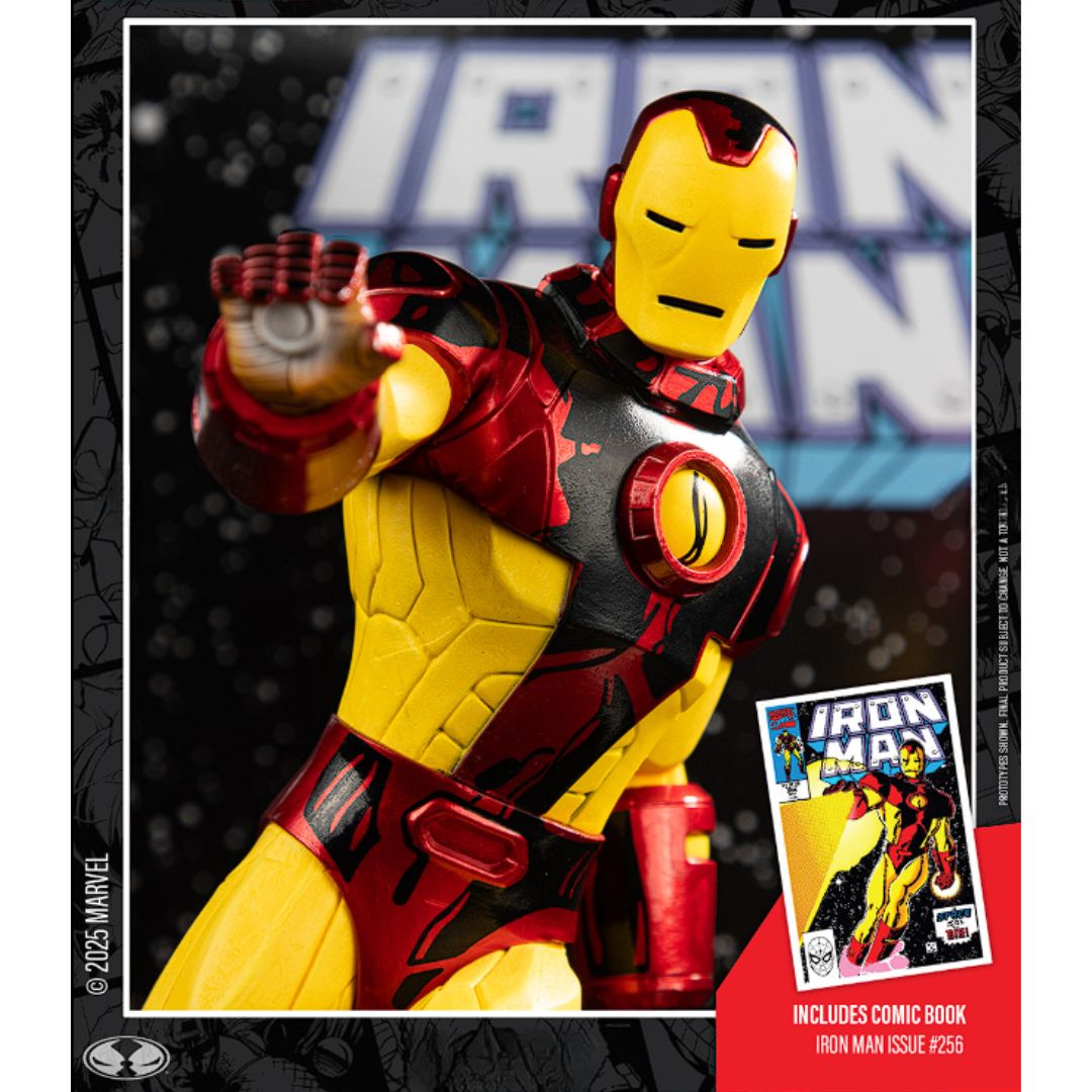 MARVEL COLLECTION 1:6TH WV4 - IRON MAN (IRON MAN #256)