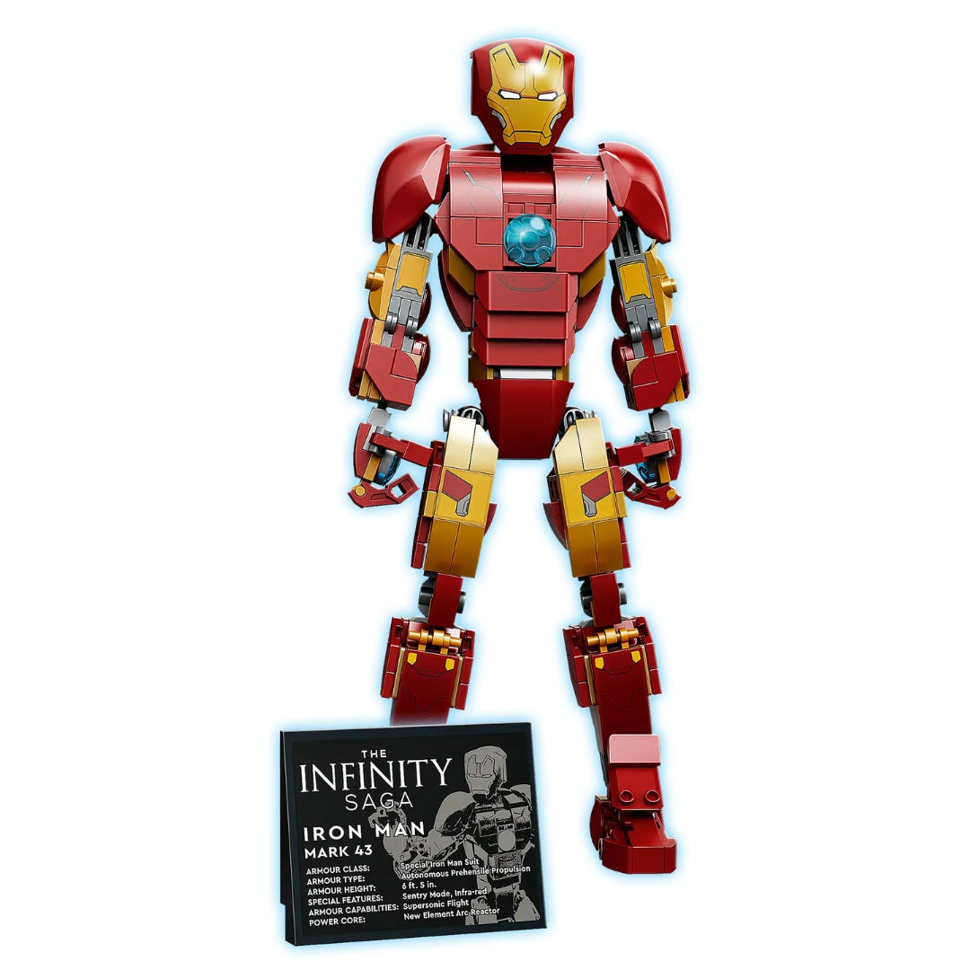 Lego iron man discount build