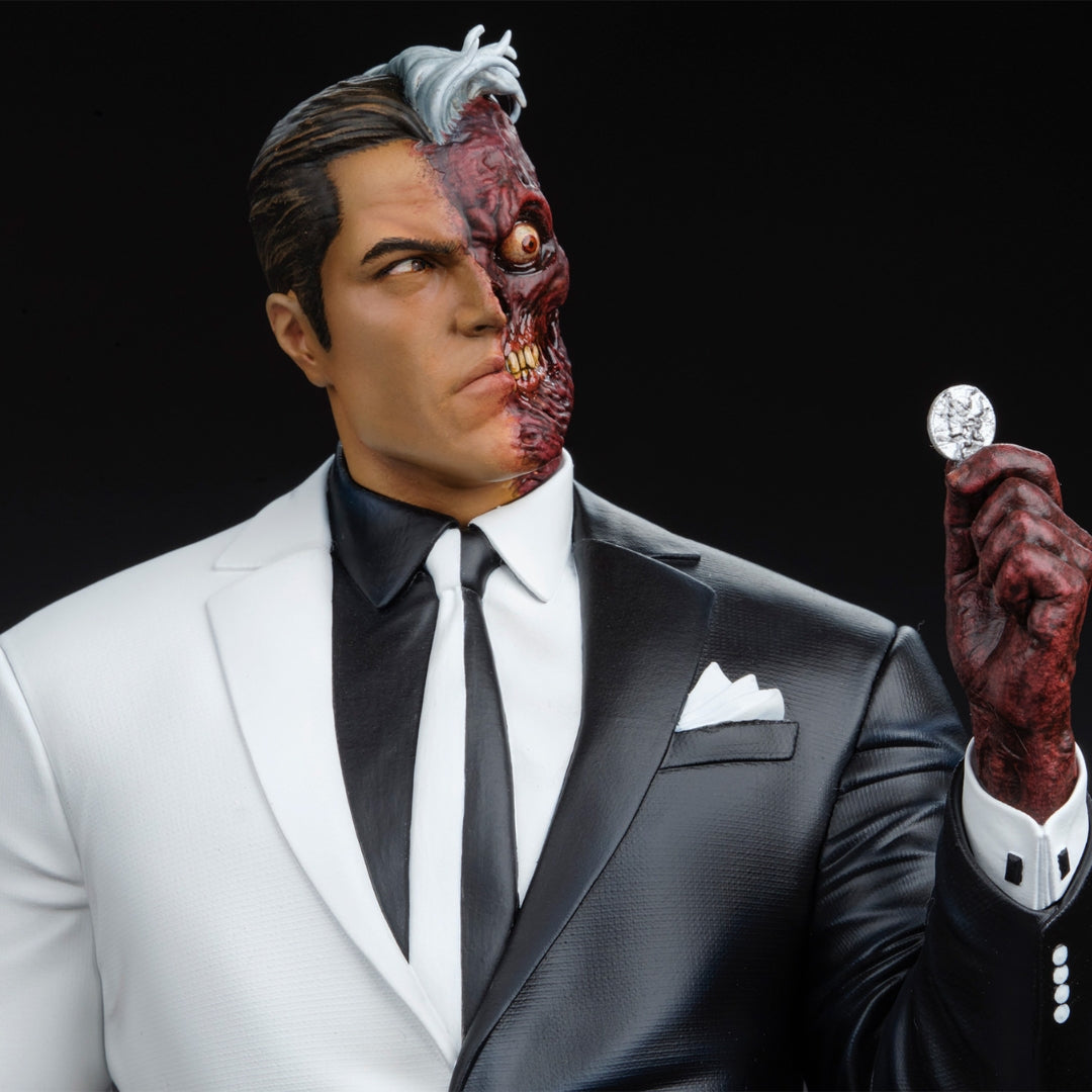 Two-Face Sixth Scale Maquette by Tweeterhead - www.superherotoystore.com