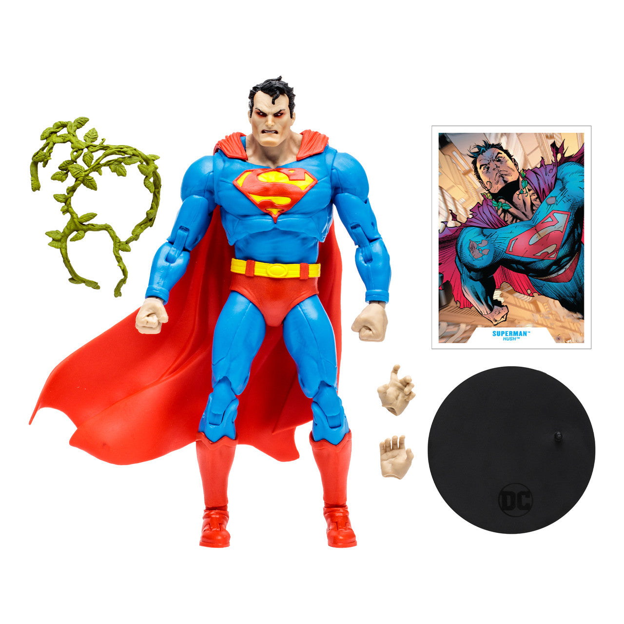 DC Comics Hush Superman Angry Laser Eyes Variant Figure by McFarlane Toys (Damaged Box) -McFarlane Toys - India - www.superherotoystore.com