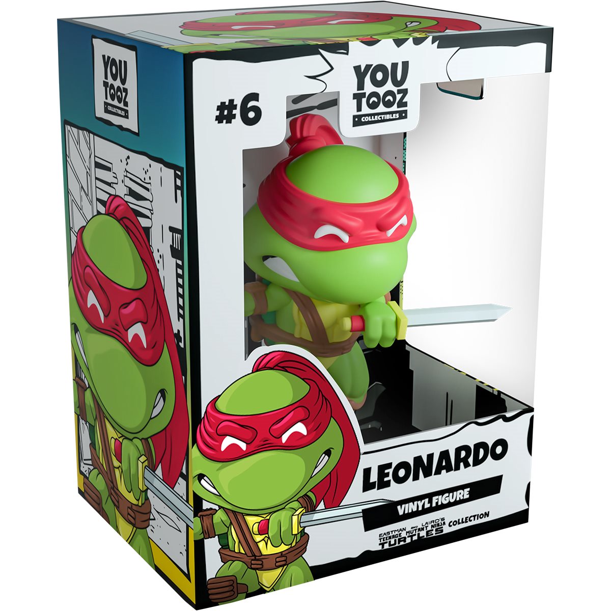 Teenage Mutant Ninja Turtles Collection Classic Leonardo Vinyl Figure #6 by Youtooz -Youtooz - India - www.superherotoystore.com