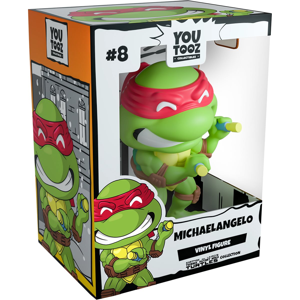 Teenage Mutant Ninja Turtles Collection Classic Michelangelo Vinyl Figure #8 by Youtooz -Youtooz - India - www.superherotoystore.com