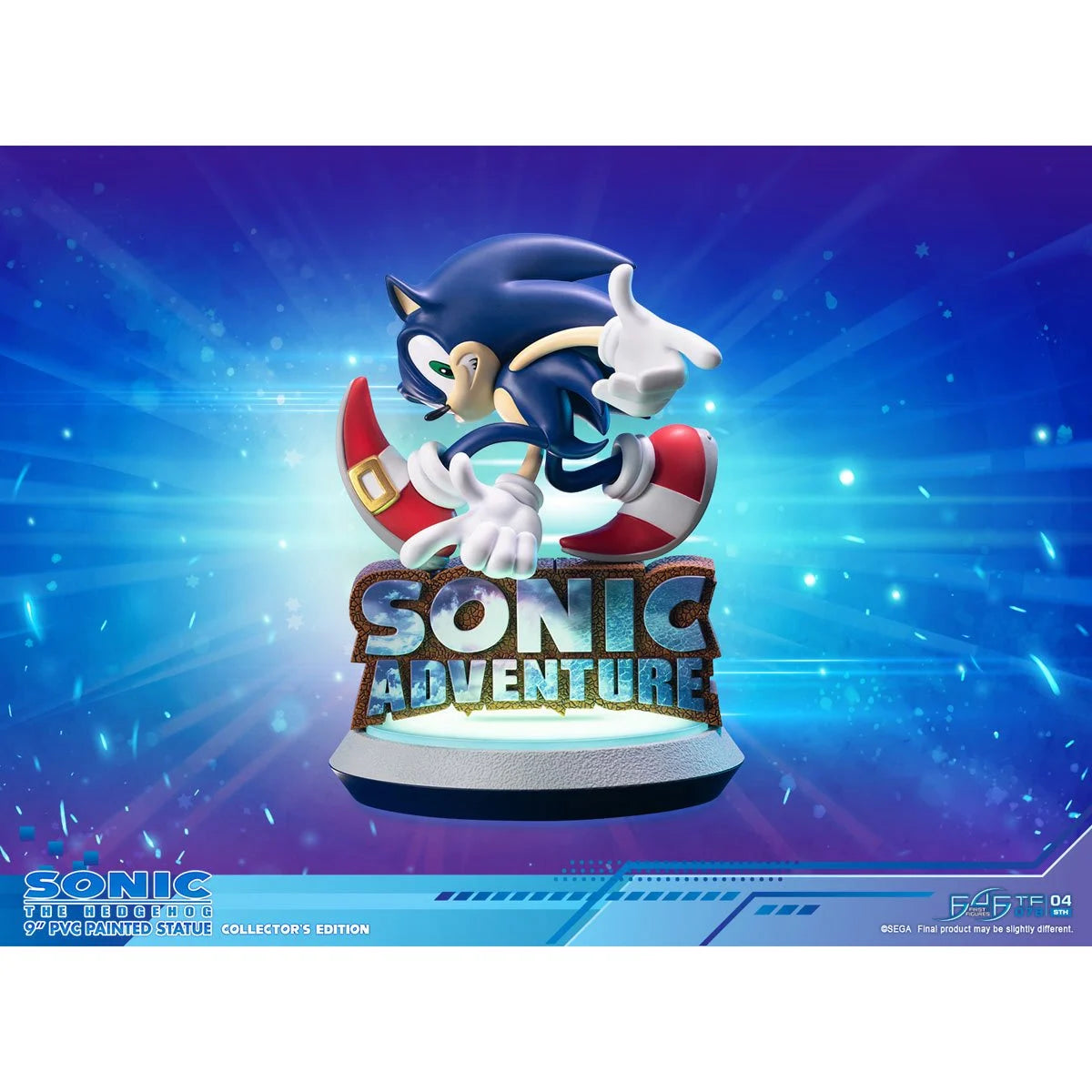 Figurine Sonic the Hedgehog Collector Edition, Figurine Sonic Adventure