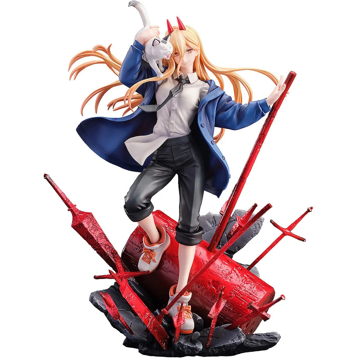 Buy Homesoul Chainsaw Man Action Figure Denji with Pochita Height 10CM  Multicolour PVC Collectible for Anime Fans Denji Pochita Online at Low  Prices in India  Amazonin