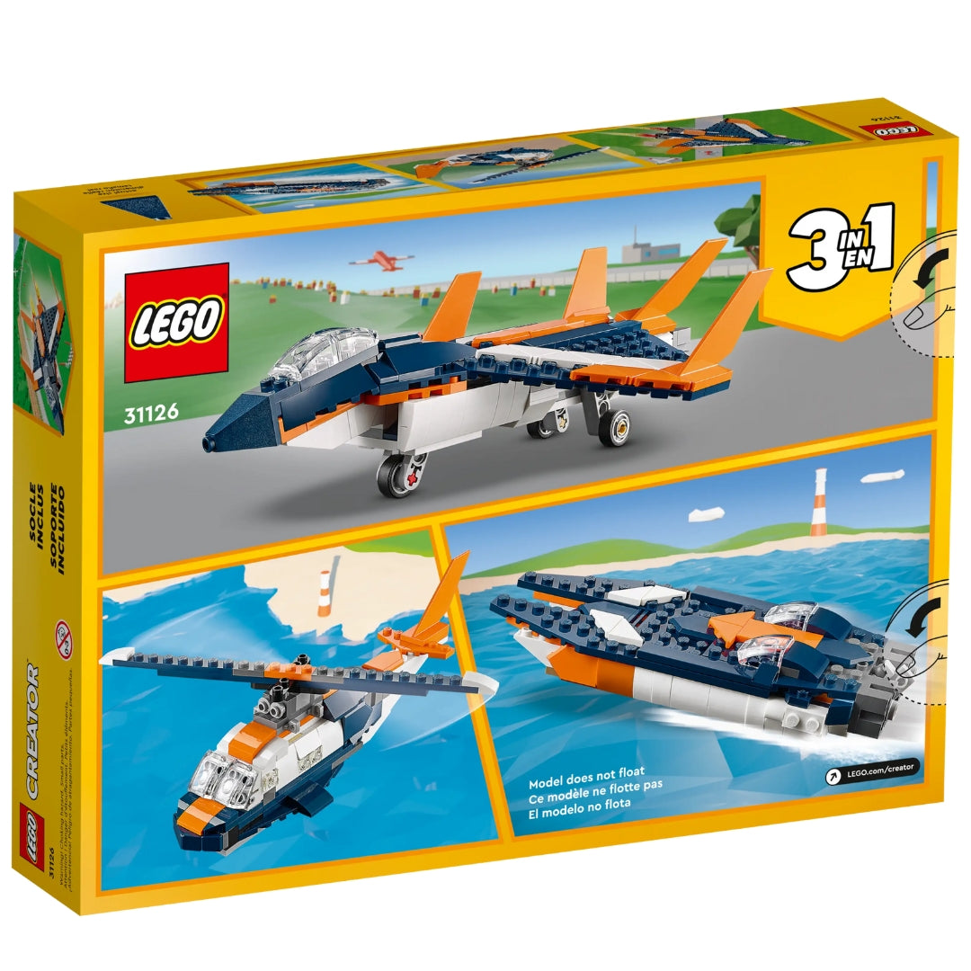 Supersonic-jet by LEGO -Lego - India - www.superherotoystore.com