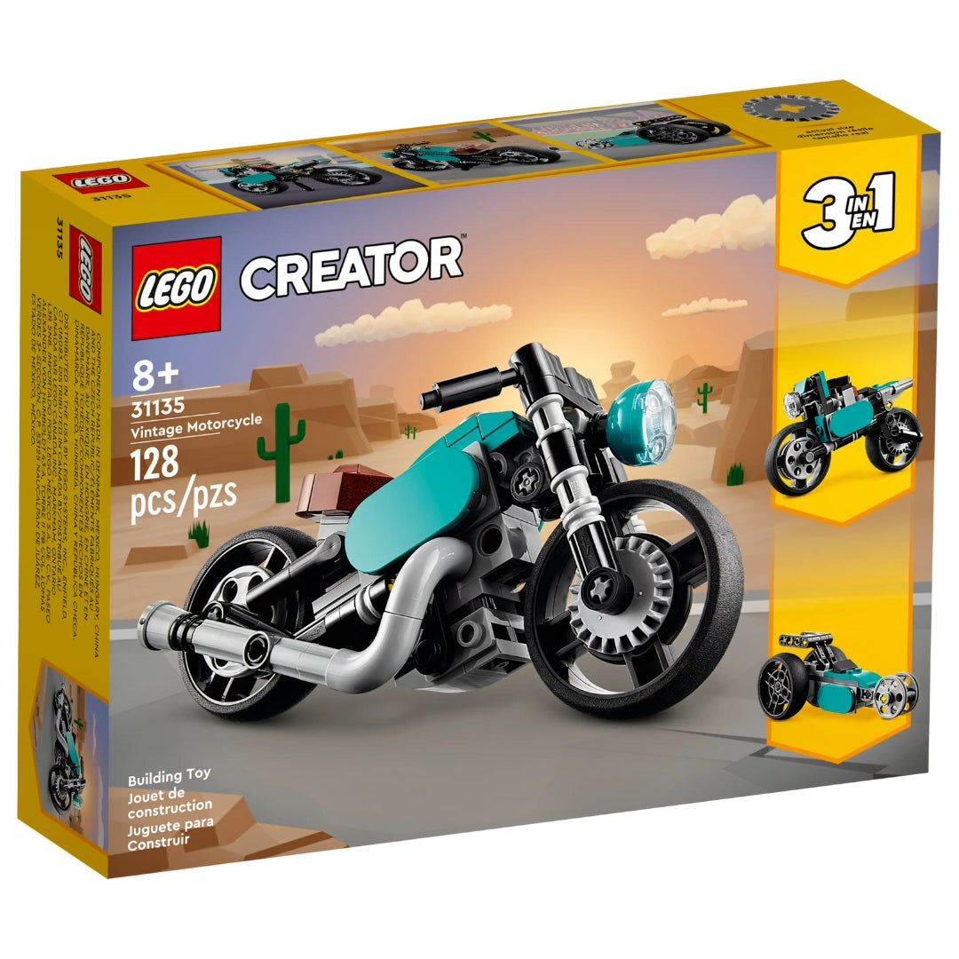 Vintage Motorcycle by LEGO -Lego - India - www.superherotoystore.com