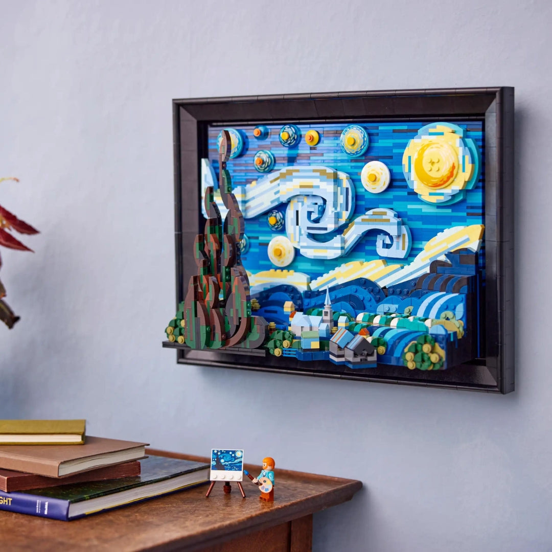 Vincent van Gogh - The Starry Night by LEGO -Lego - India - www.superherotoystore.com