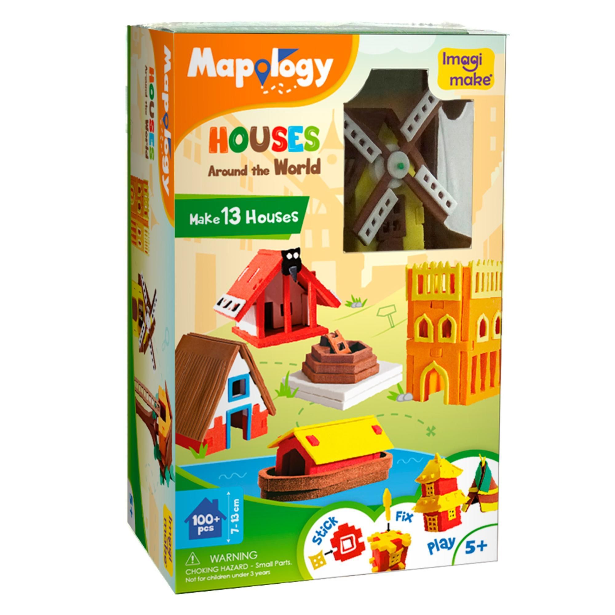 Mapology Houses -Imagimake - India - www.superherotoystore.com