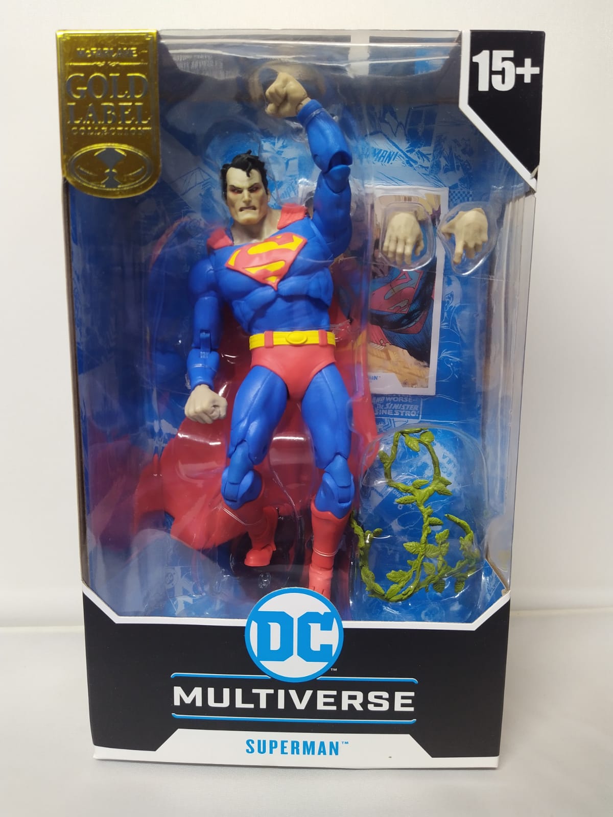 DC Comics Hush Superman Angry Laser Eyes Variant Figure by McFarlane Toys (Damaged Box) -McFarlane Toys - India - www.superherotoystore.com