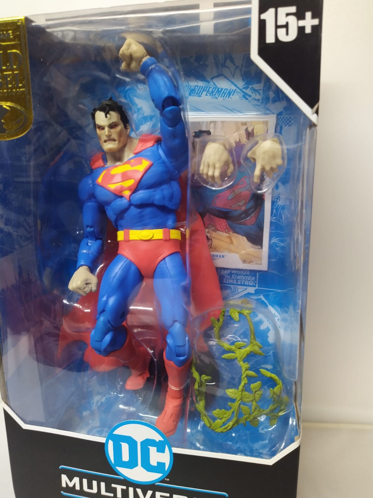 DC Comics Hush Superman Angry Laser Eyes Variant Figure by McFarlane Toys (Damaged Box) -McFarlane Toys - India - www.superherotoystore.com