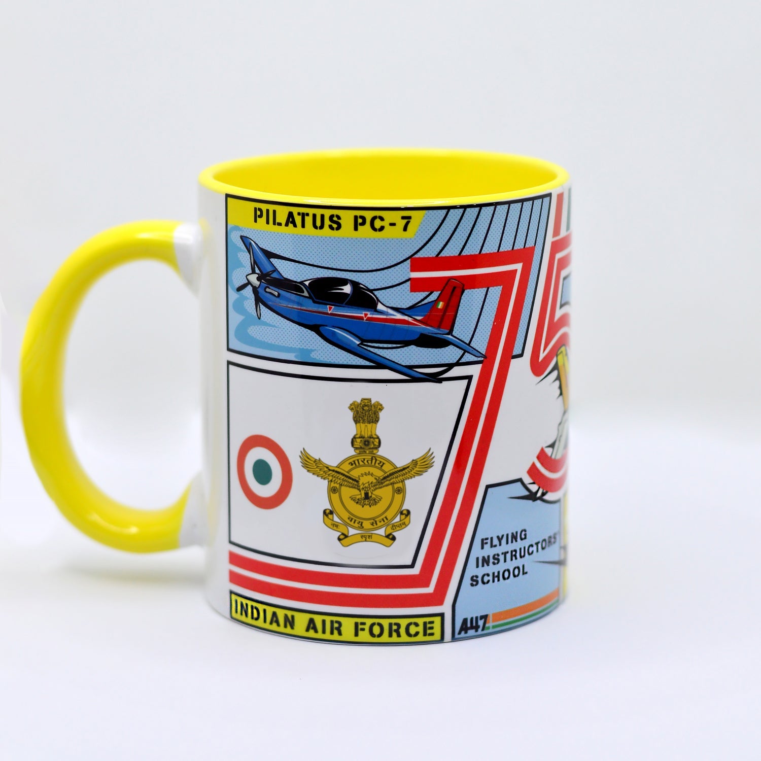 Indian Air Force Flight Instructors School Mug -A47 - India - www.superherotoystore.com