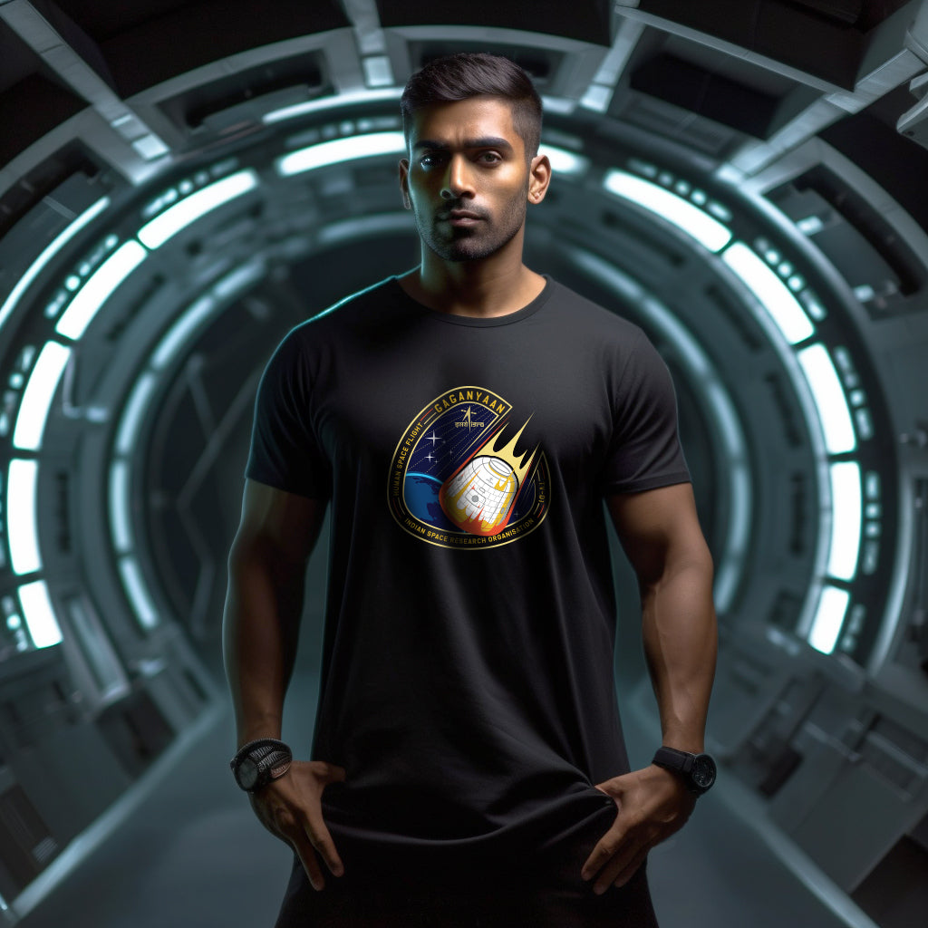 ISRO Gaganyaan T-Shirt -A47 - India - www.superherotoystore.com