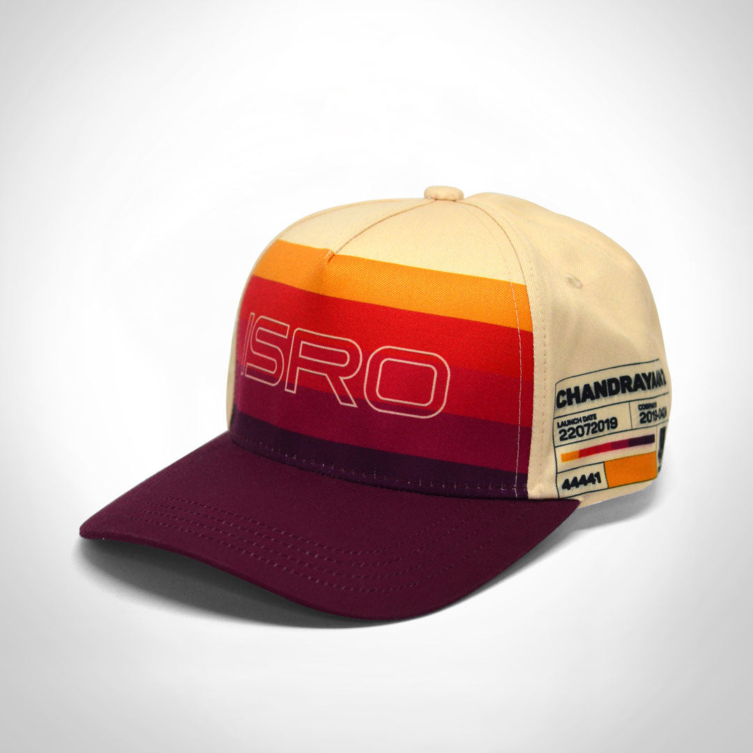 ISRO Beige and Maroon Chandrayaan 2 Cap -A47 - India - www.superherotoystore.com