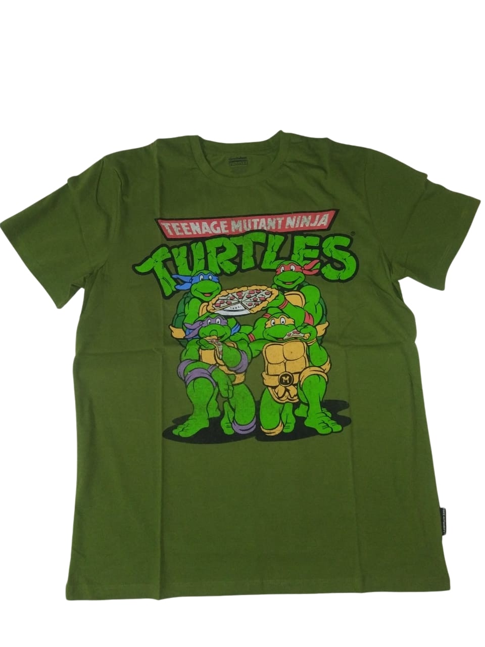 TMNT Sap Green T-Shirt -Bio World - India - www.superherotoystore.com