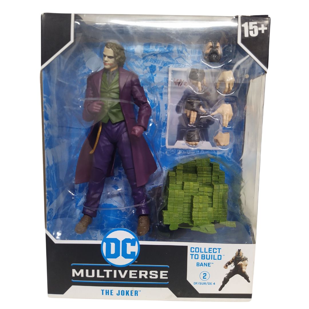 The Joker (The Dark Knight Trilogy) 7" Build-A-Figure Bane Series Action Figure by McFarlane Toys -McFarlane Toys - India - www.superherotoystore.com