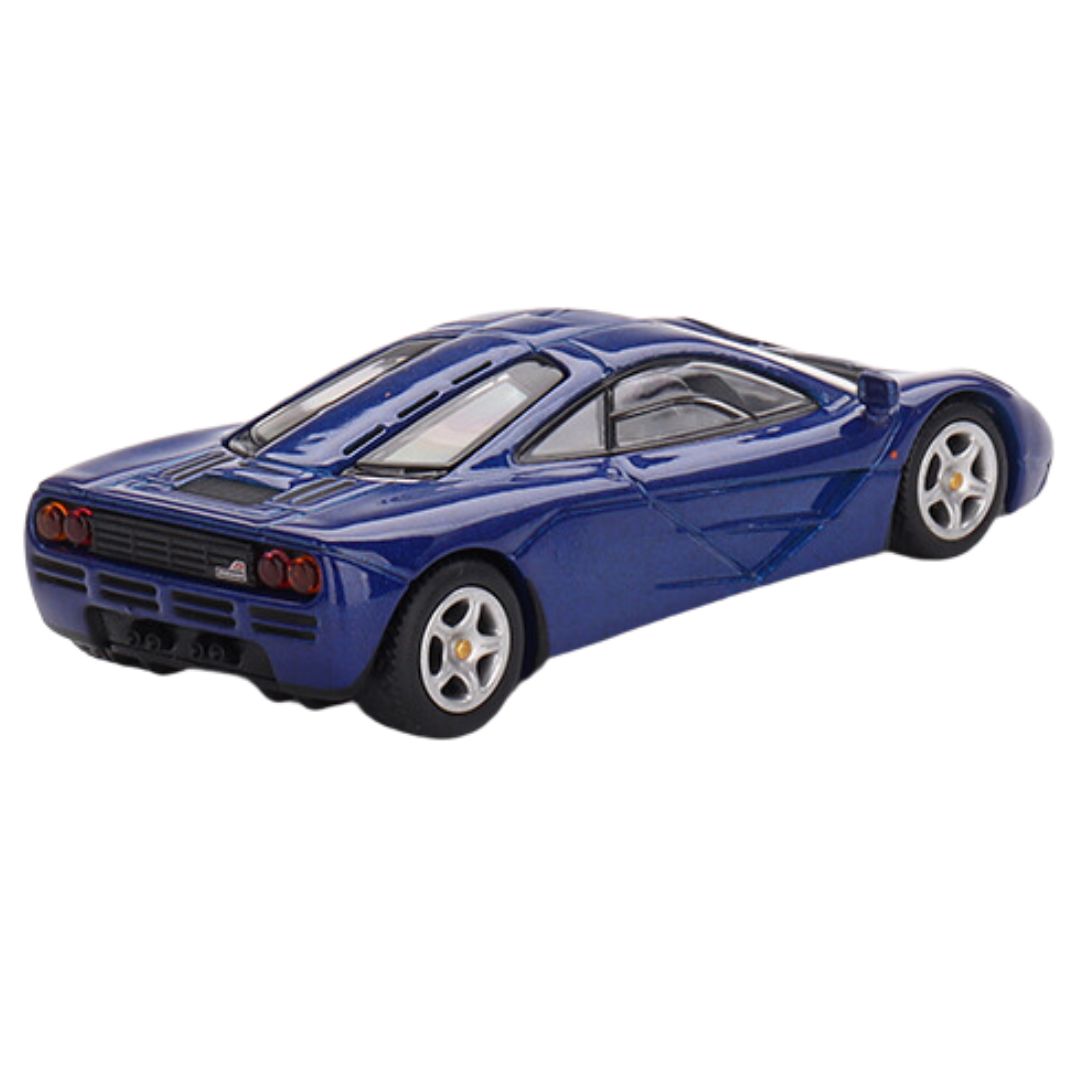 Mclaren F1 Cobalt Blue 1:64 Scale Die-Cast Car by Mini GT -Mini GT - India - www.superherotoystore.com