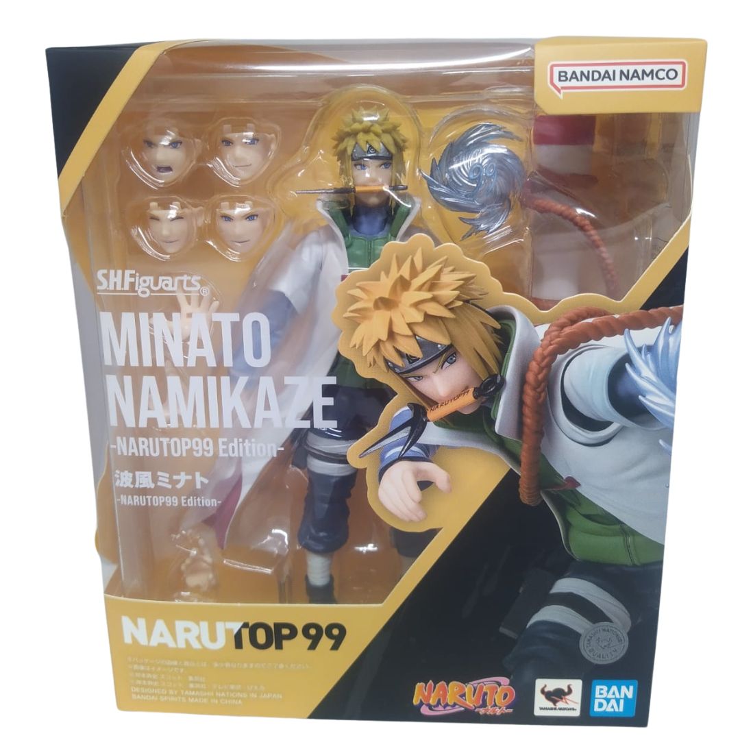 S.H.Figuarts Minato Namikaze - Naruto P99 Edition by Bandai -Tamashii Nations - India - www.superherotoystore.com