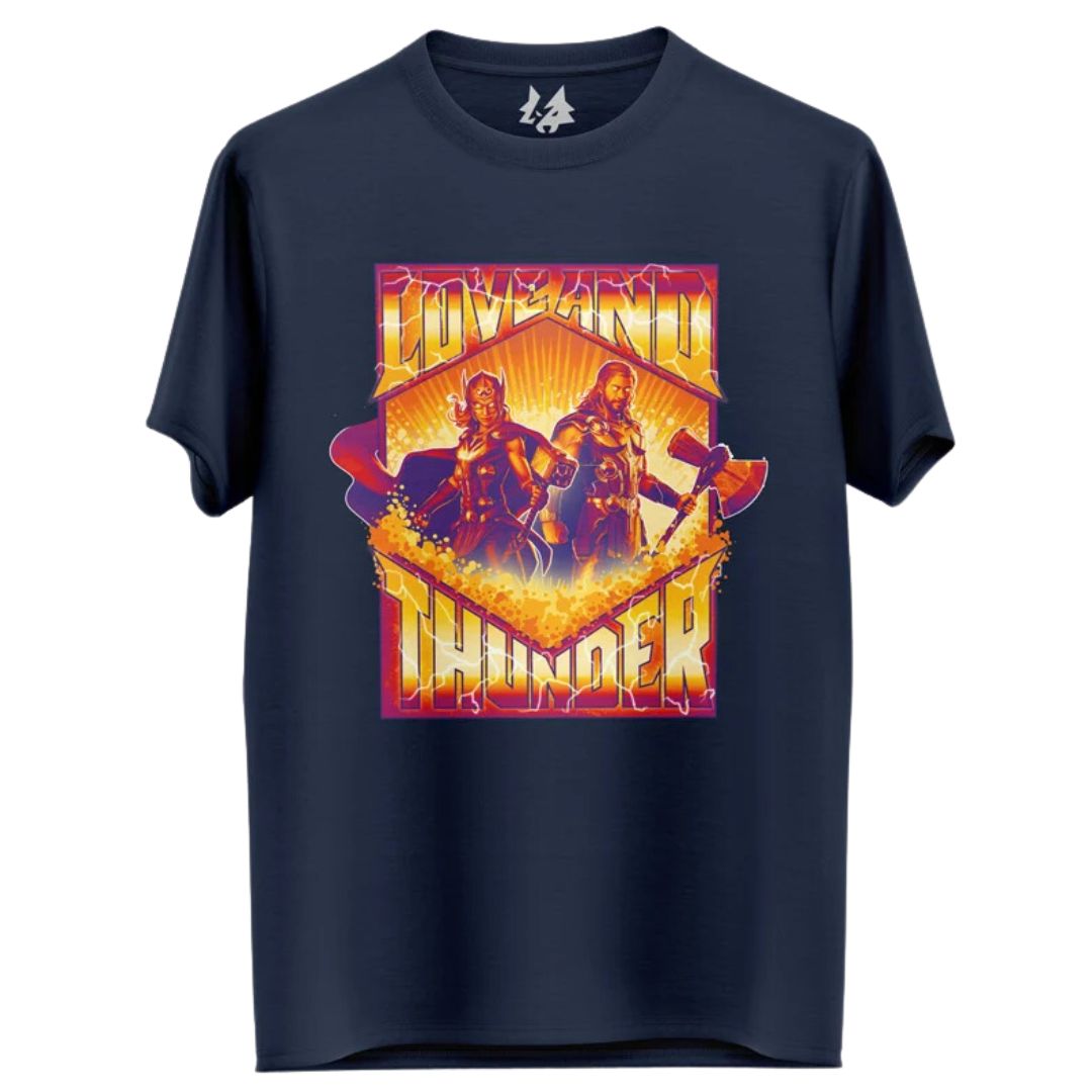 Love &amp; Thunder - Marvel Official T-Shirt -Redwolf - India - www.superherotoystore.com