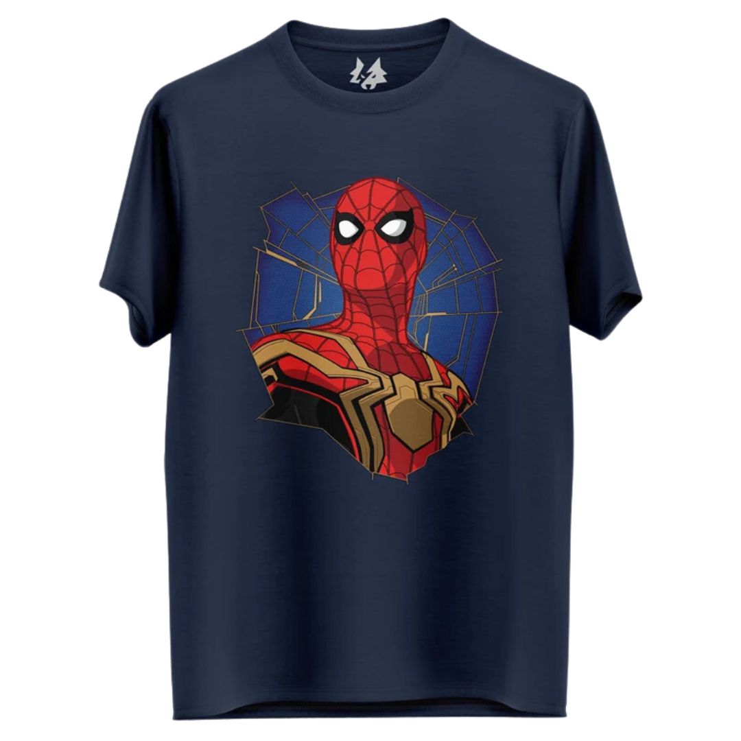 SPIDER-MAN: POSE - MARVEL OFFICIAL T-SHIRT by Redwolf -Redwolf - India - www.superherotoystore.com