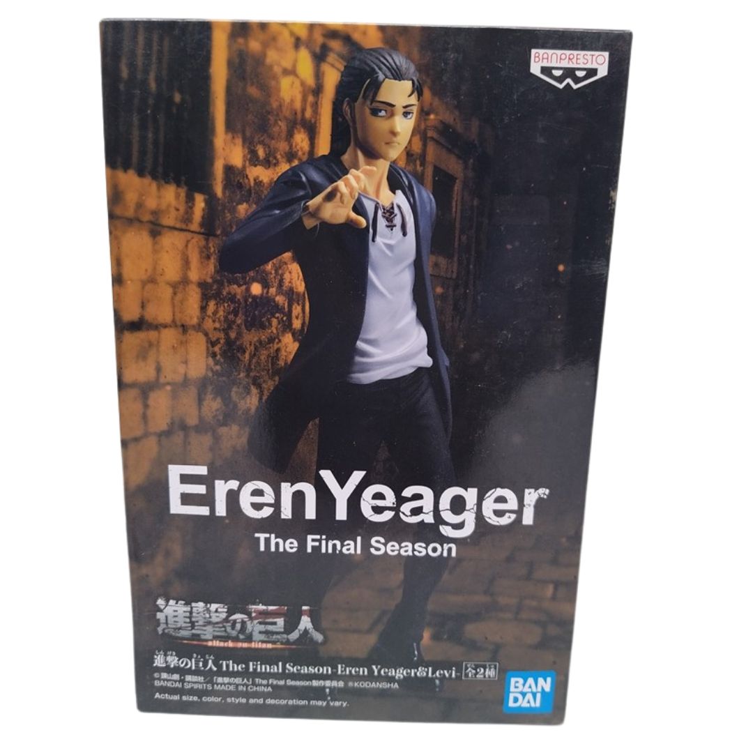 Attack on Titan The Final Season Eren Yeager Statue by Banpresto -Banpresto - India - www.superherotoystore.com