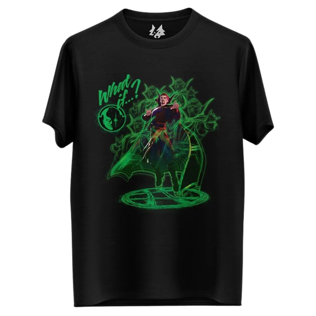 Marvel Comics - What if - Dr Strange T-Shirt -Redwolf - India - www.superherotoystore.com