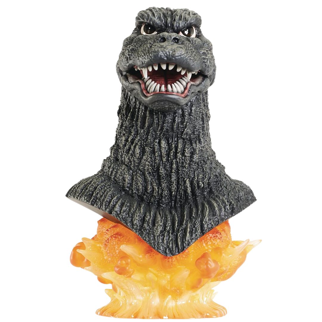 Godzilla Legends In 3D Godzilla 1974 Resin Bust Statue By Diamond Gallery -Diamond Gallery - India - www.superherotoystore.com