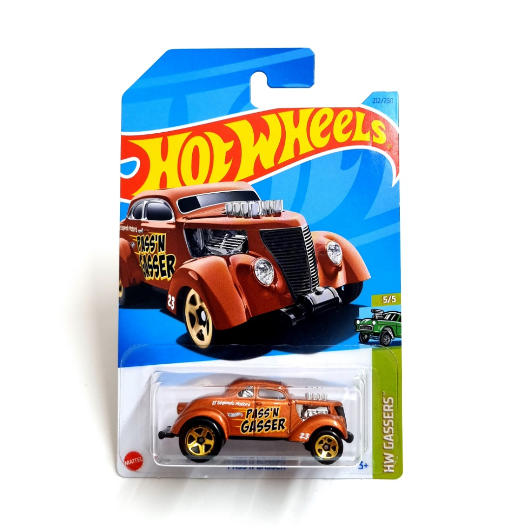 HW Gasser Bronze Pass&#39;N Gasser 1:64 Scale Die-Cast Car by Hot Wheels (212/250) -Hot Wheels - India - www.superherotoystore.com